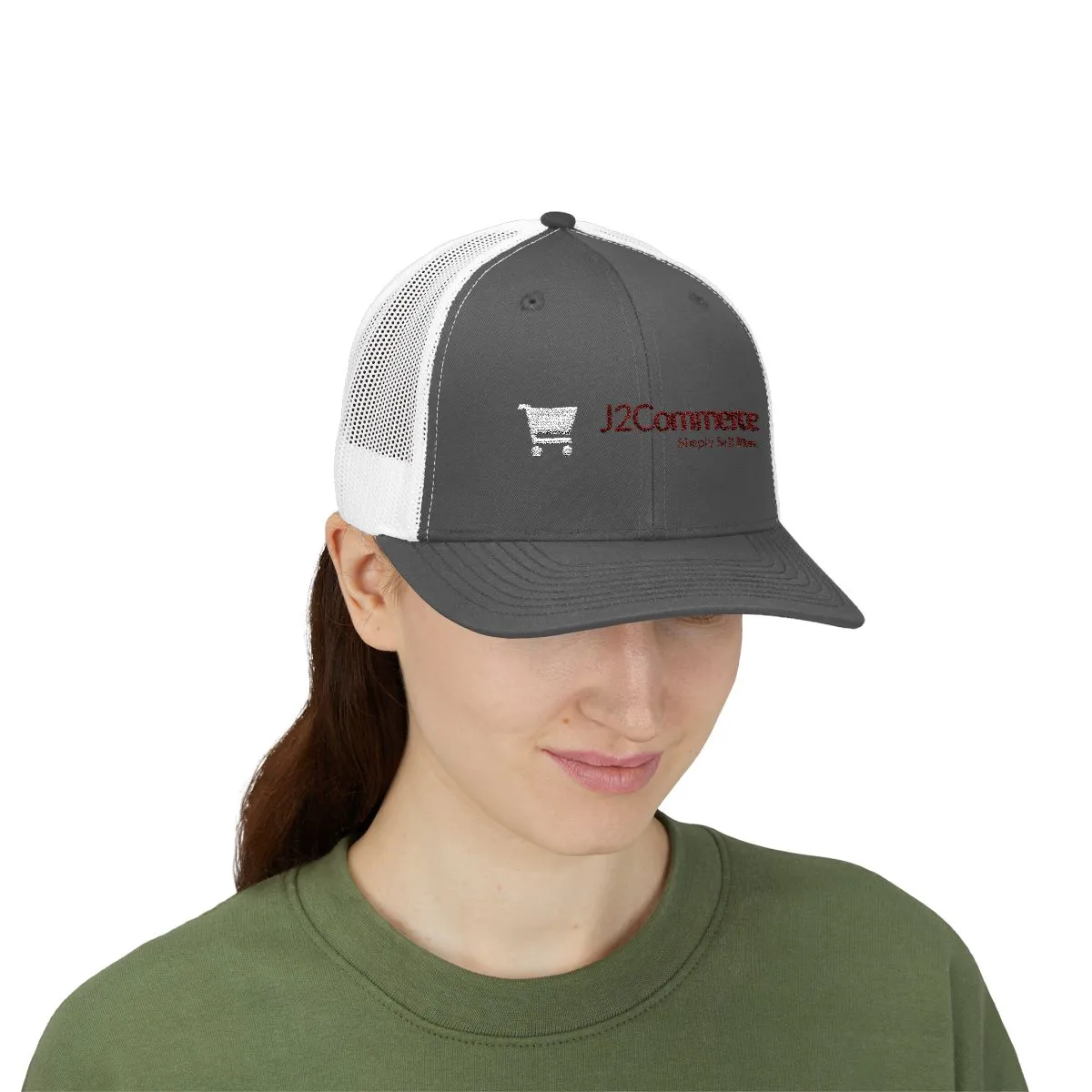 J2Commerce Snapback Trucker Cap