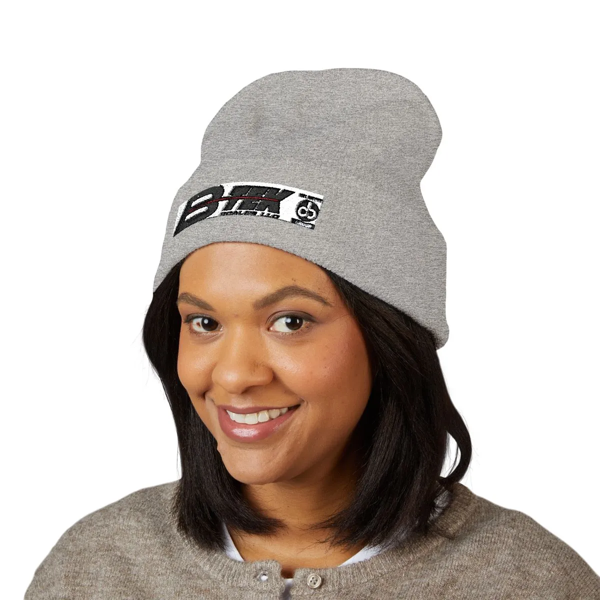 Bick logo embroidered cuffed beanie | Embroidery cuff beanie