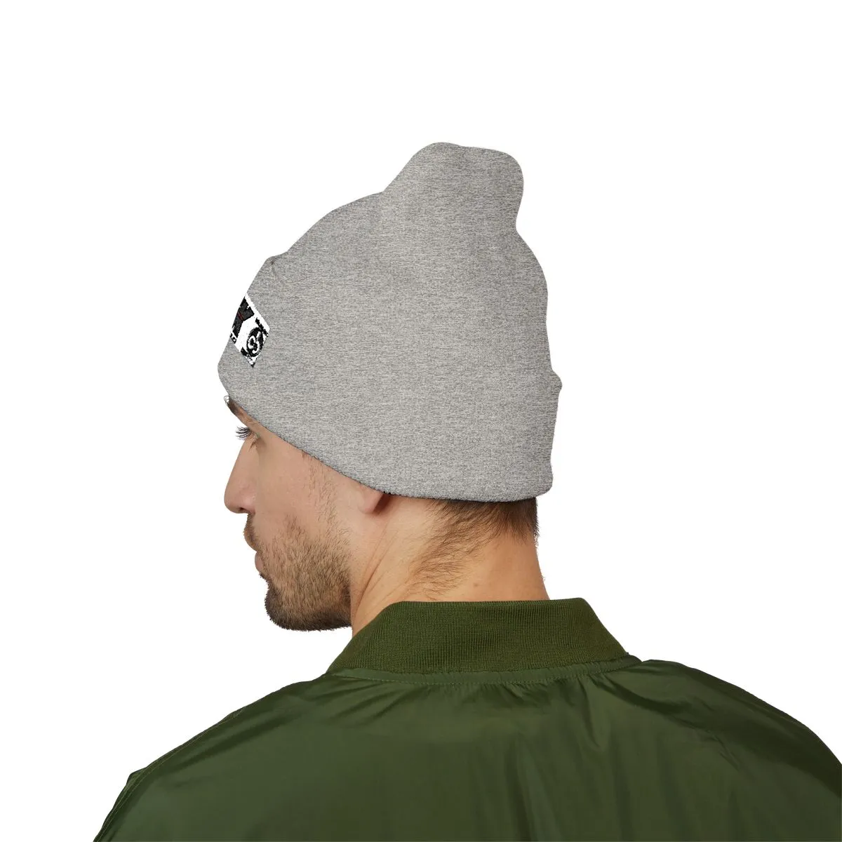 Bick logo embroidered cuffed beanie | Embroidery cuff beanie