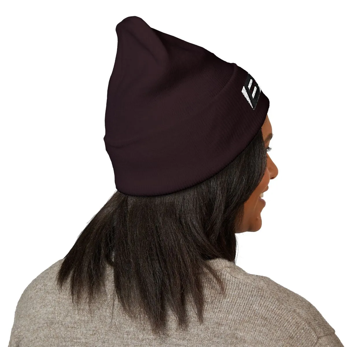 Bick logo embroidered cuffed beanie | Embroidery cuff beanie