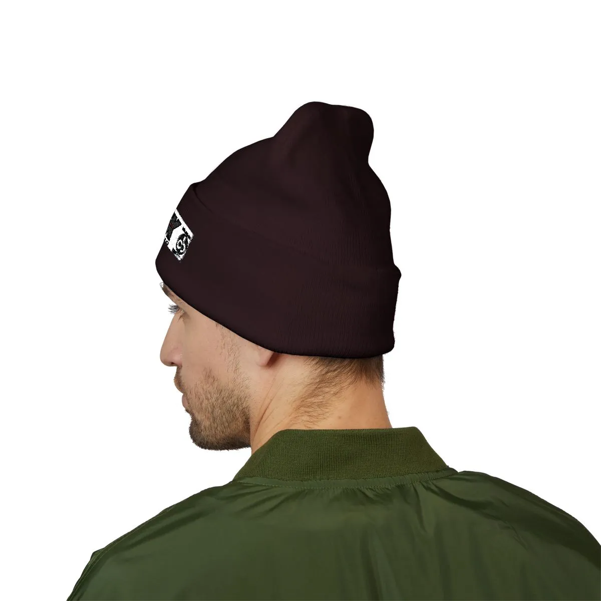 Bick logo embroidered cuffed beanie | Embroidery cuff beanie