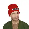 Bick logo embroidered cuffed beanie | Embroidery cuff beanie